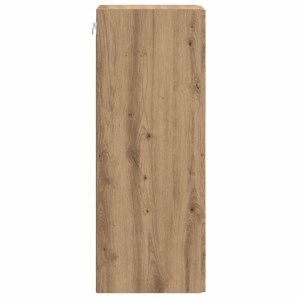 Armario de pared Roble Artesanal 33 x 34,5 x 90 cm