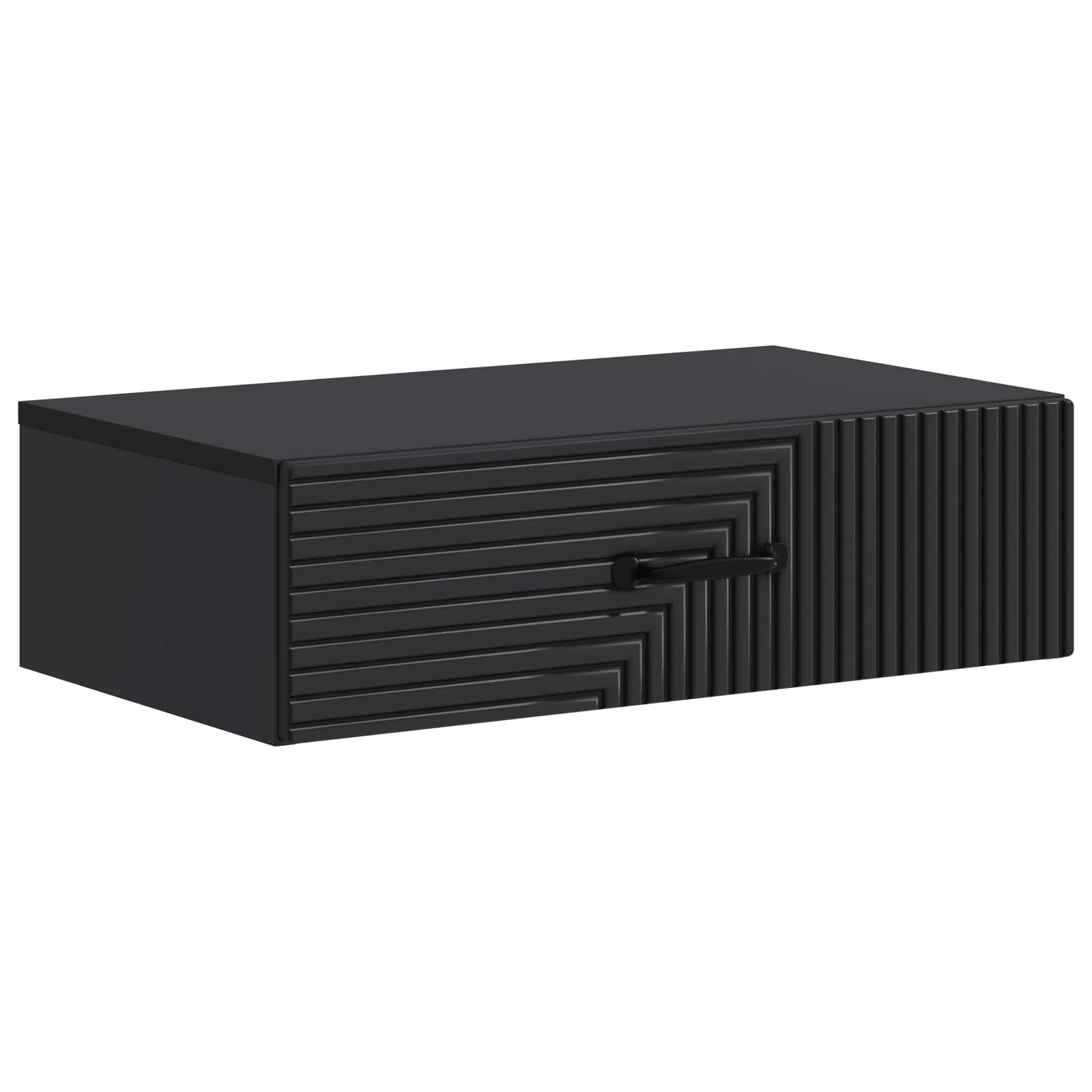 Mesa Lateral Montada en la Pared Brillante 59 x 34,5 x 17 cm