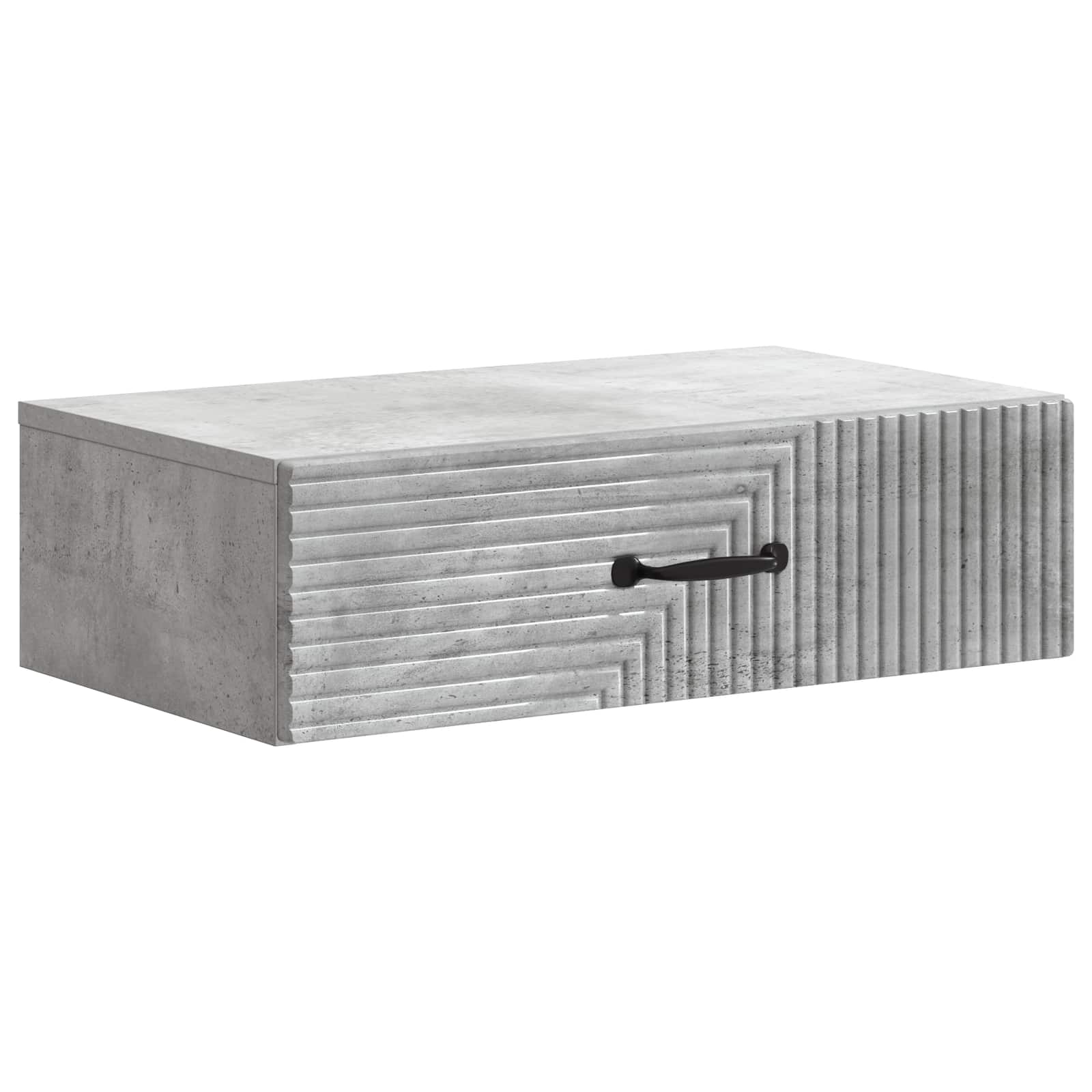 Mesa Lateral Montada en la Pared Brillante 59 x 34,5 x 17 cm