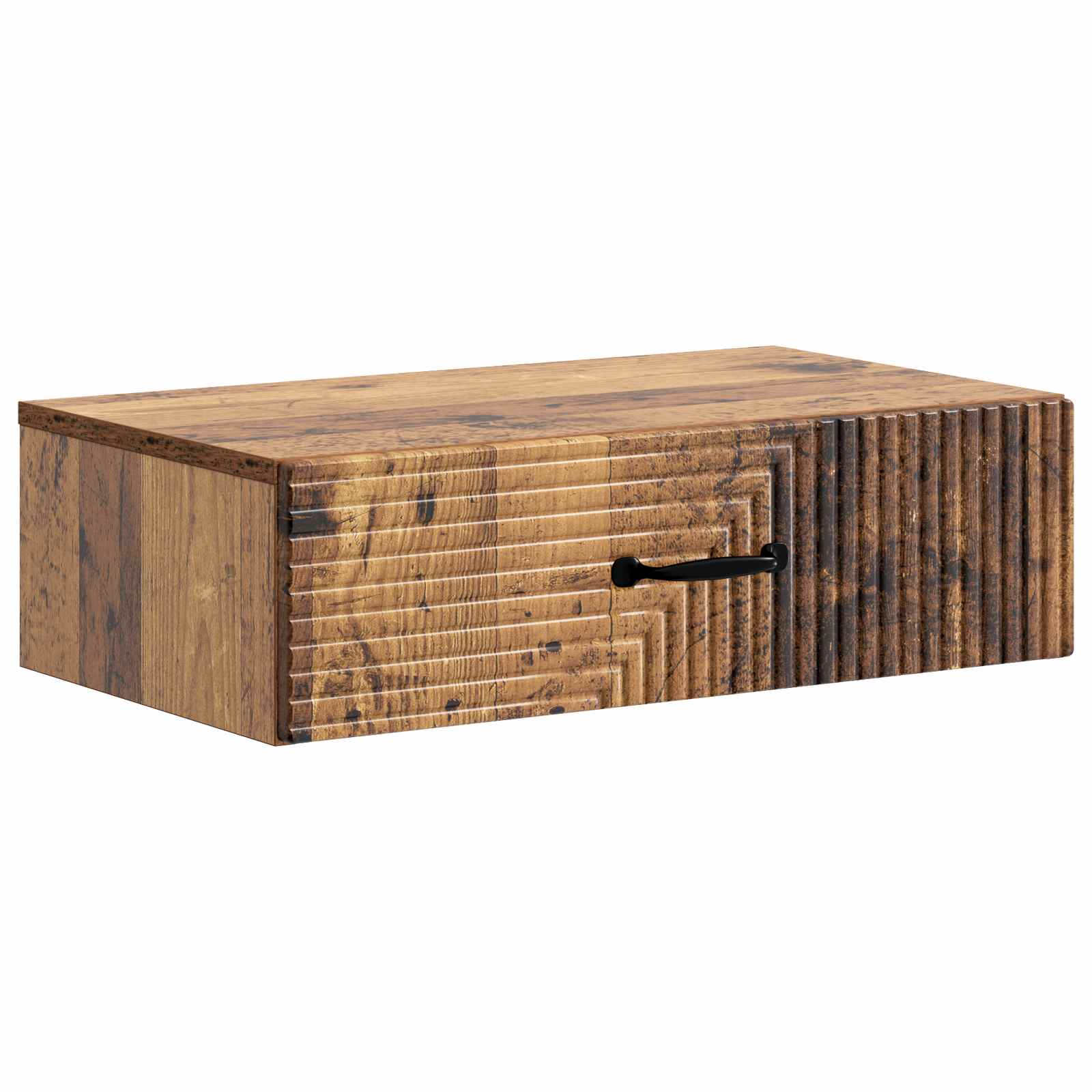 Mesa Lateral Montada en la Pared Brillante 59 x 34,5 x 17 cm