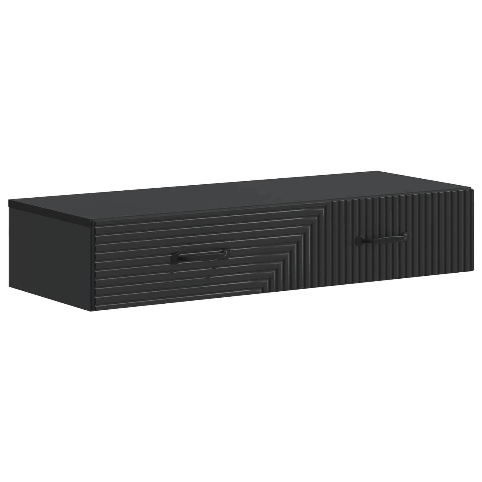 Mesa Lateral Montada en la Pared Brillante 59 x 34,5 x 17 cm