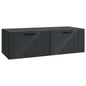 Mueble para TV de pared Brillante 59,5 x 31 x 30 cm