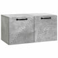 Mueble para TV de pared Brillante 59,5 x 31 x 30 cm
