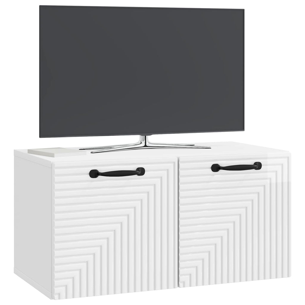 Mueble para TV de pared Brillante 59,5 x 31 x 30 cm