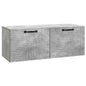 Mueble para TV de pared Brillante 59,5 x 31 x 30 cm