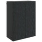 Armario de pared Blanco Brillante 33 x 34,5 x 90 cm