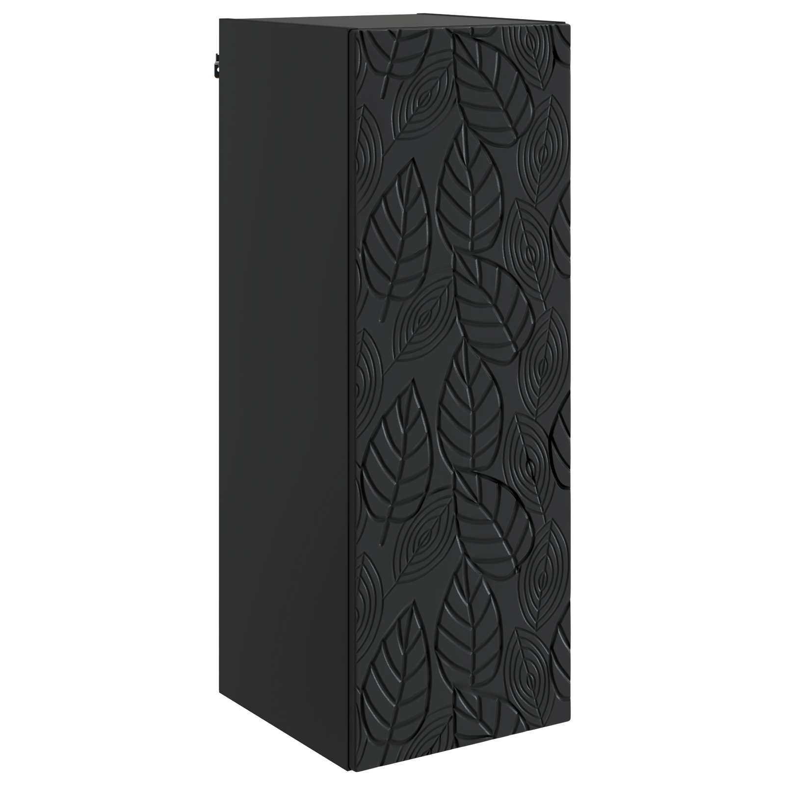 Armario de pared Blanco Brillante 33 x 34,5 x 90 cm