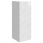 Armario de pared Blanco Brillante 33 x 34,5 x 90 cm
