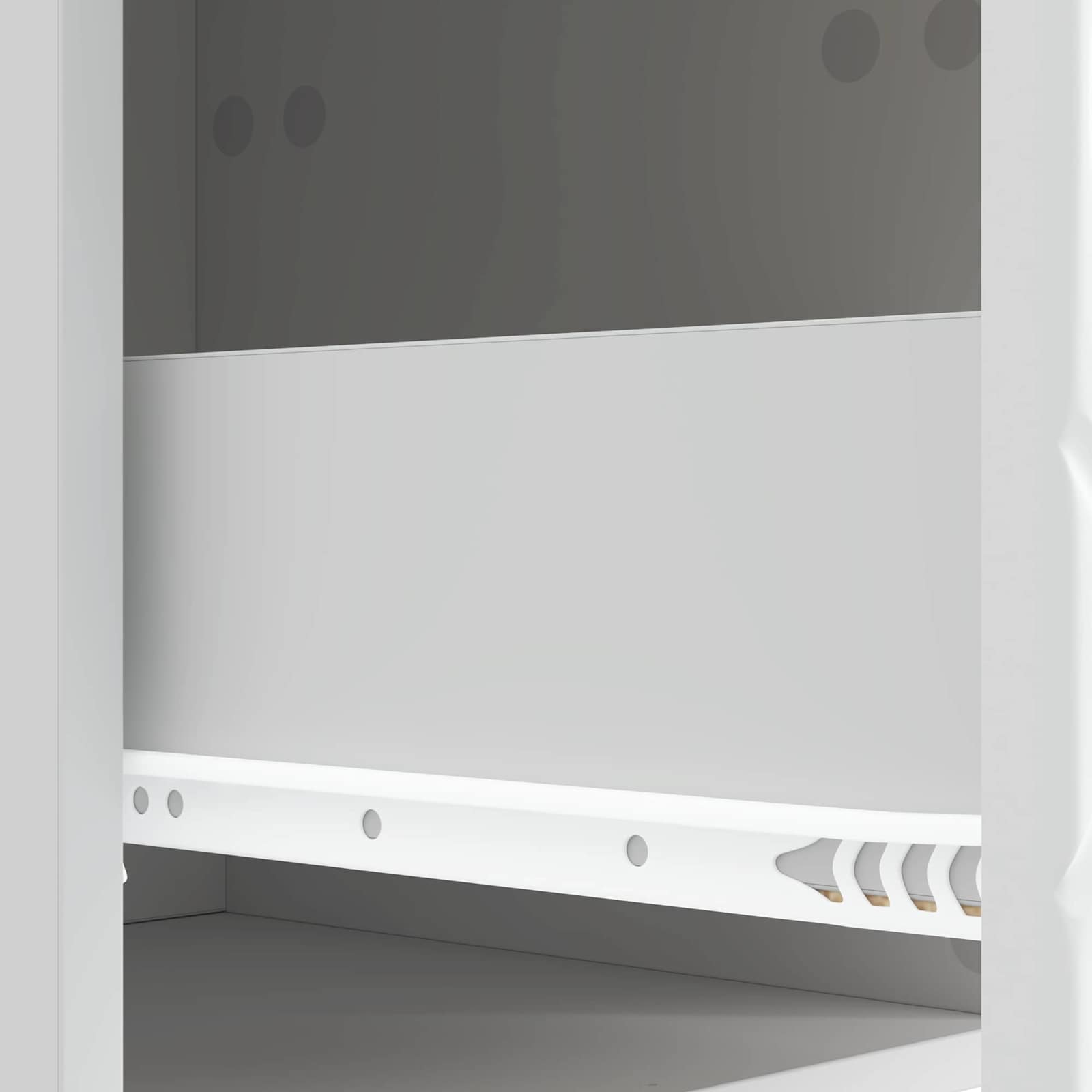 Mesa Lateral Montada en la Pared 2 pcs Blanco 34,5 x 33 x 20 cm