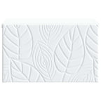 Mesa Lateral Montada en la Pared 2 pcs Blanco 34,5 x 33 x 20 cm