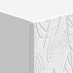 Mesita de Noche de Pared 2 pcs Blanco 34,5 x 33 x 40 cm
