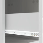 Mesita de Noche de Pared 2 pcs Blanco 34,5 x 33 x 40 cm