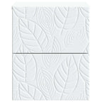 Mesita de Noche de Pared 2 pcs Blanco 34,5 x 33 x 40 cm