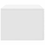 Mueble de TV de pared 59,5 x 31 cm Blanco Brillante