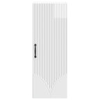 Armario de pared Blanco Brillante 33 x 34,5 x 90 cm