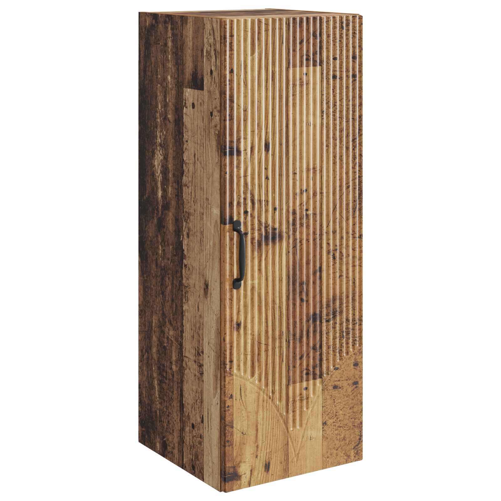Armario de pared Blanco Brillante 33 x 34,5 x 90 cm