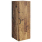 Armario de pared Blanco Brillante 33 x 34,5 x 90 cm
