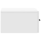 Mesita de Noche de Pared 2 pcs Brillante 34,5 x 33 x 20 cm