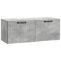 Mueble para TV de pared Brillante 59,5 x 31 x 30 cm