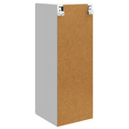 Armario de pared Blanco Brillante 33 x 34,5 x 90 cm