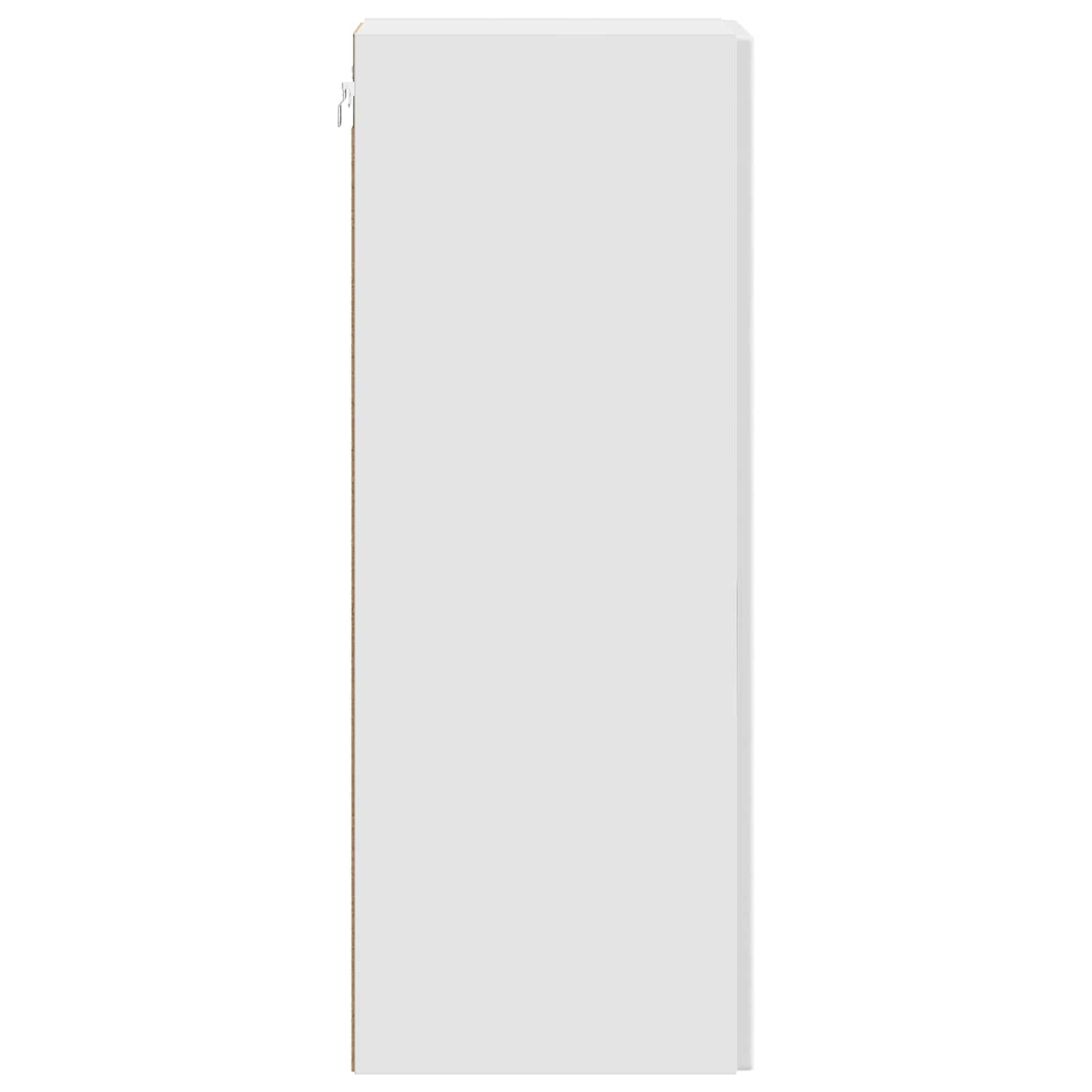 Armario de pared Blanco Brillante 33 x 34,5 x 90 cm