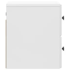 Mesita de Noche de Pared 2 pcs Brillante 34,5 x 33 x 40 cm