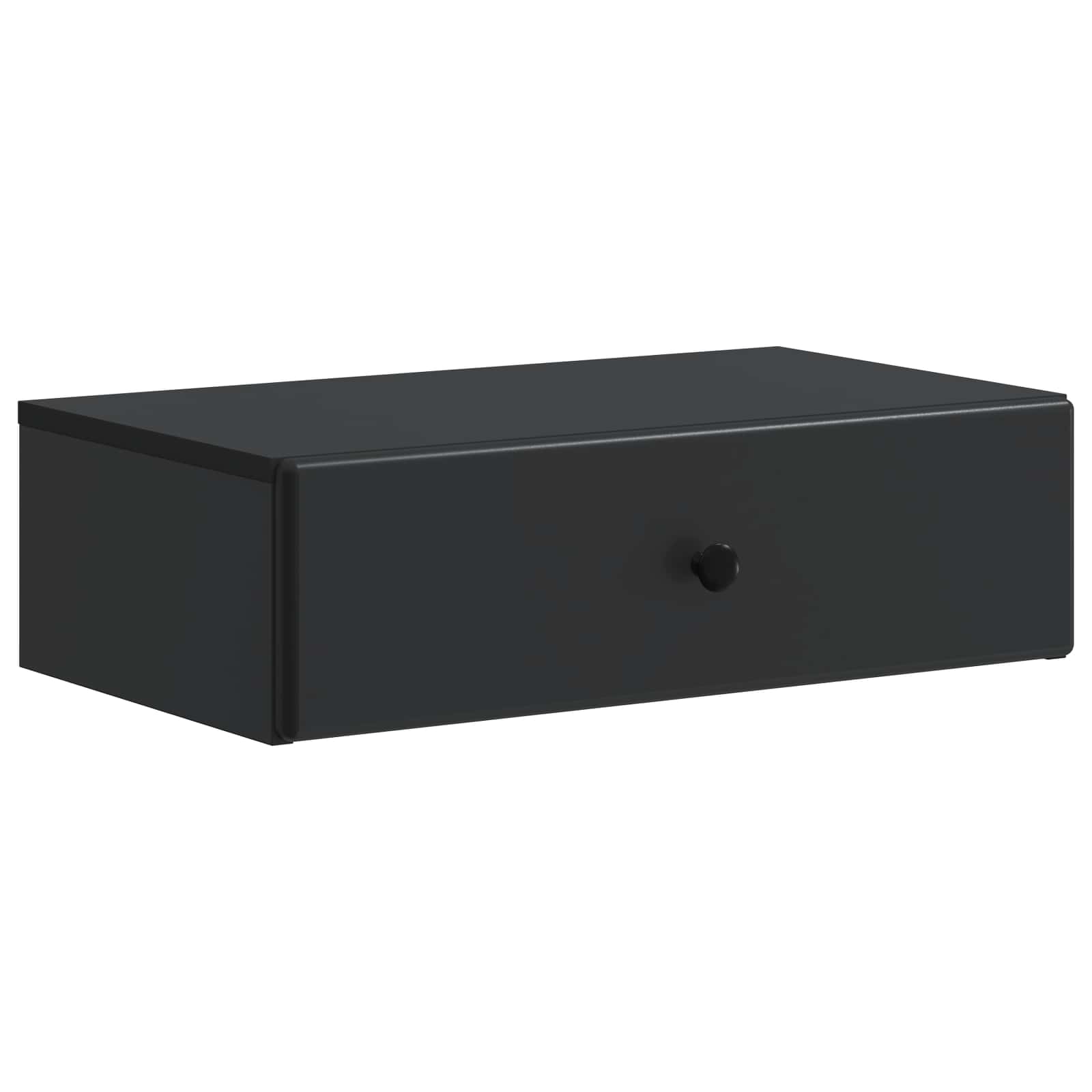 Mesa Lateral Montada en la Pared Brillante 59 x 34,5 x 17 cm