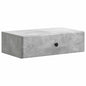 Mesa Lateral Montada en la Pared Brillante 59 x 34,5 x 17 cm