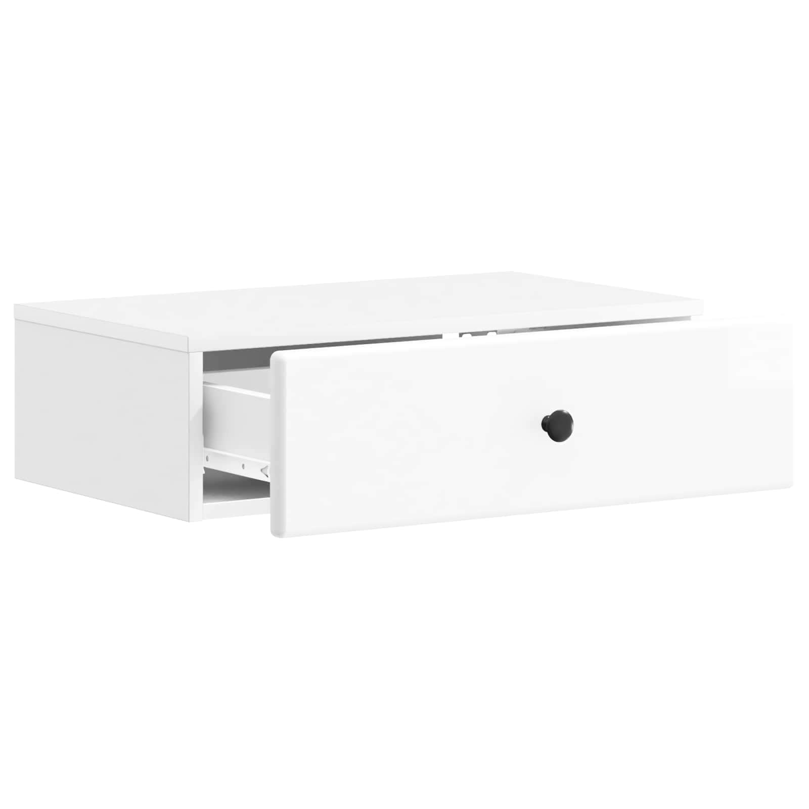 Mesa Lateral Montada en la Pared Brillante 59 x 34,5 x 17 cm