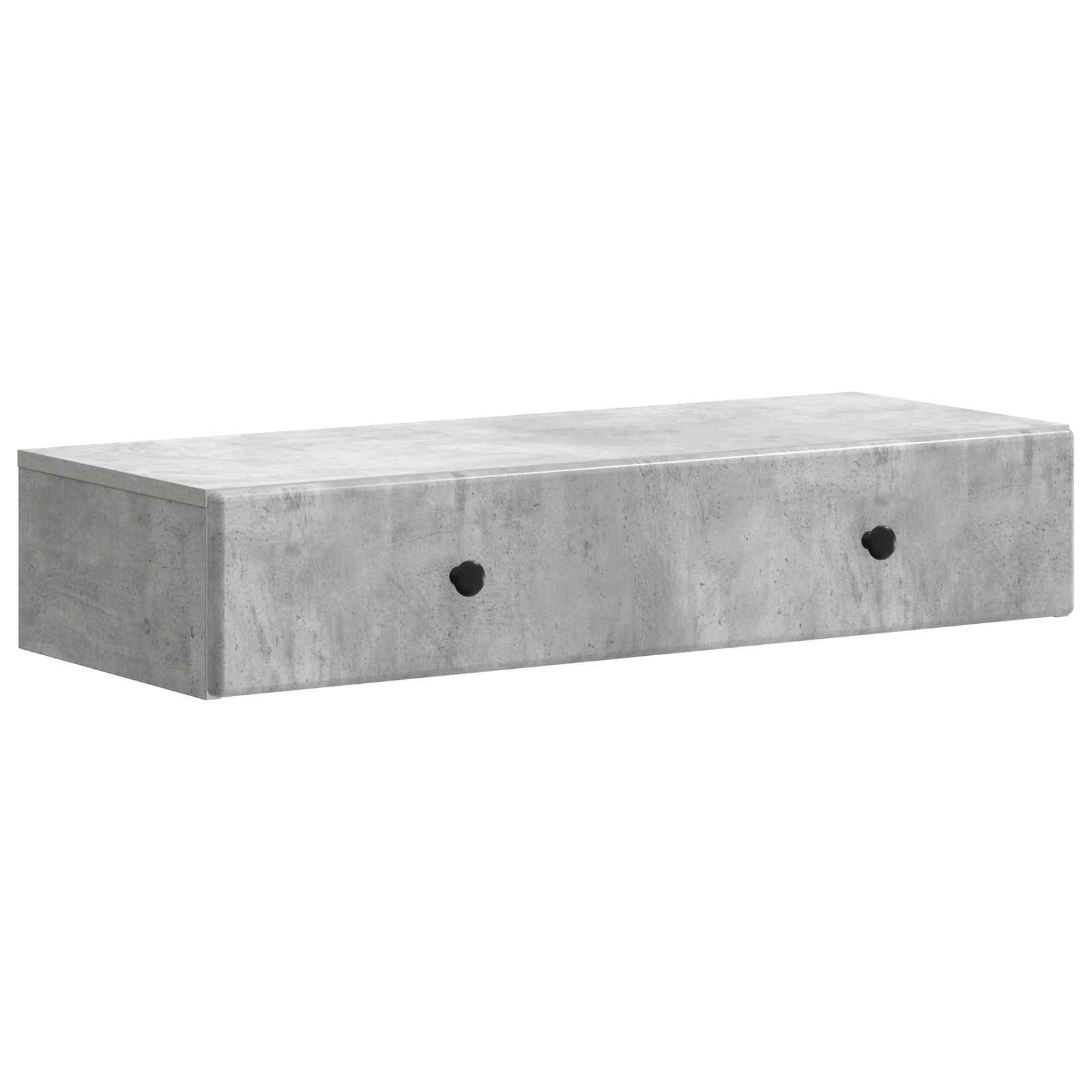 Mesa Lateral Montada en la Pared Brillante 59 x 34,5 x 17 cm