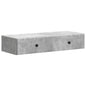 Mesa Lateral Montada en la Pared Brillante 59 x 34,5 x 17 cm