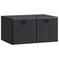 Mueble de TV de pared 59,5 x 31 x 30 cm Blanco Brillante