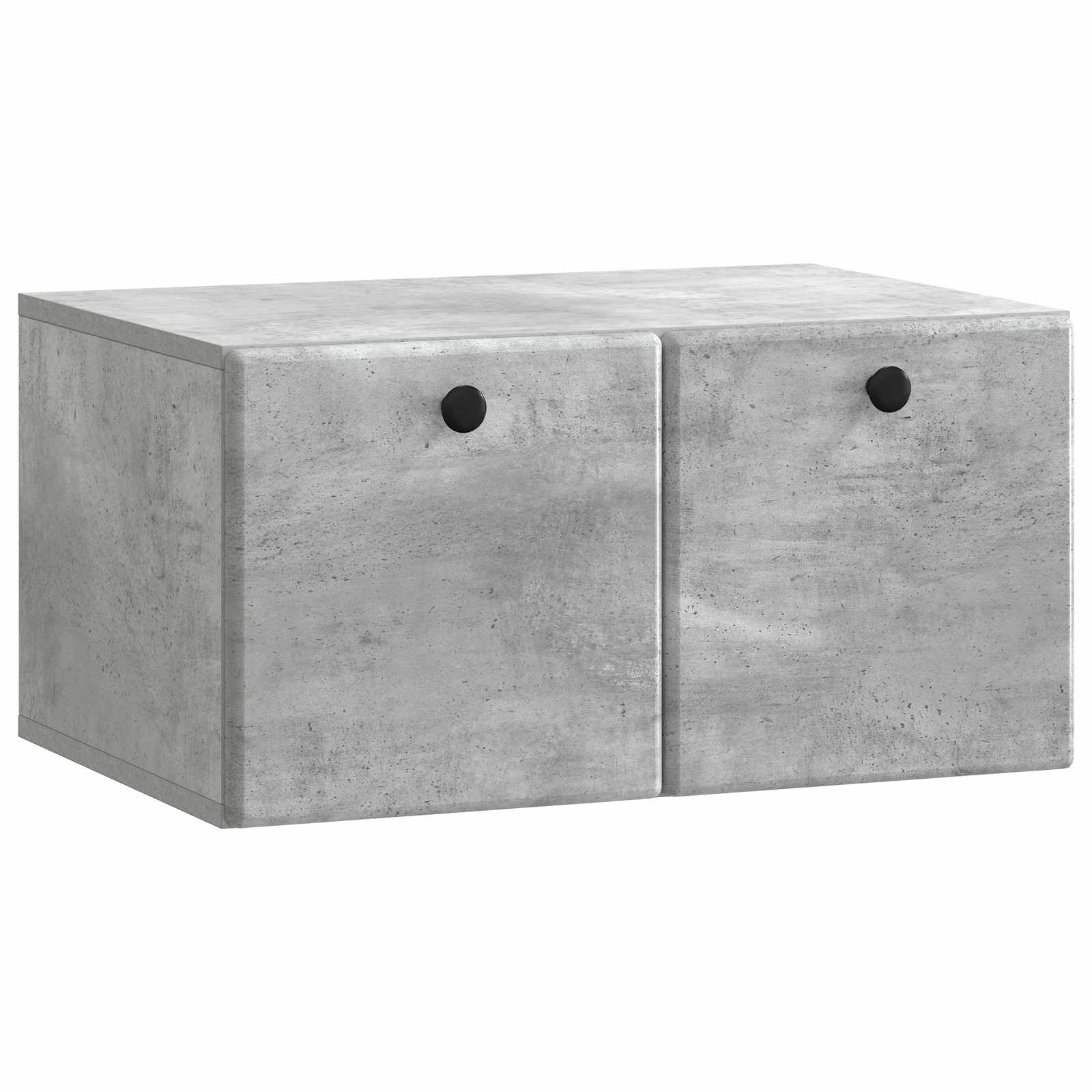 Mueble de TV de pared 59,5 x 31 x 30 cm Blanco Brillante