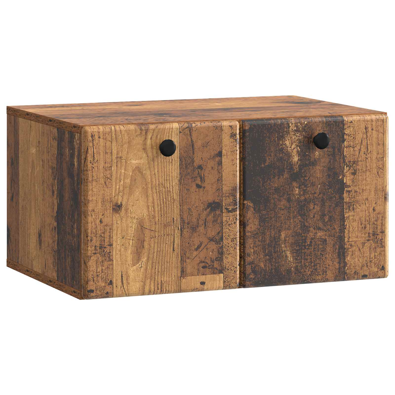 Mueble de TV de pared 59,5 x 31 x 30 cm Blanco Brillante