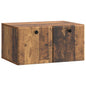 Mueble de TV de pared 59,5 x 31 x 30 cm Blanco Brillante