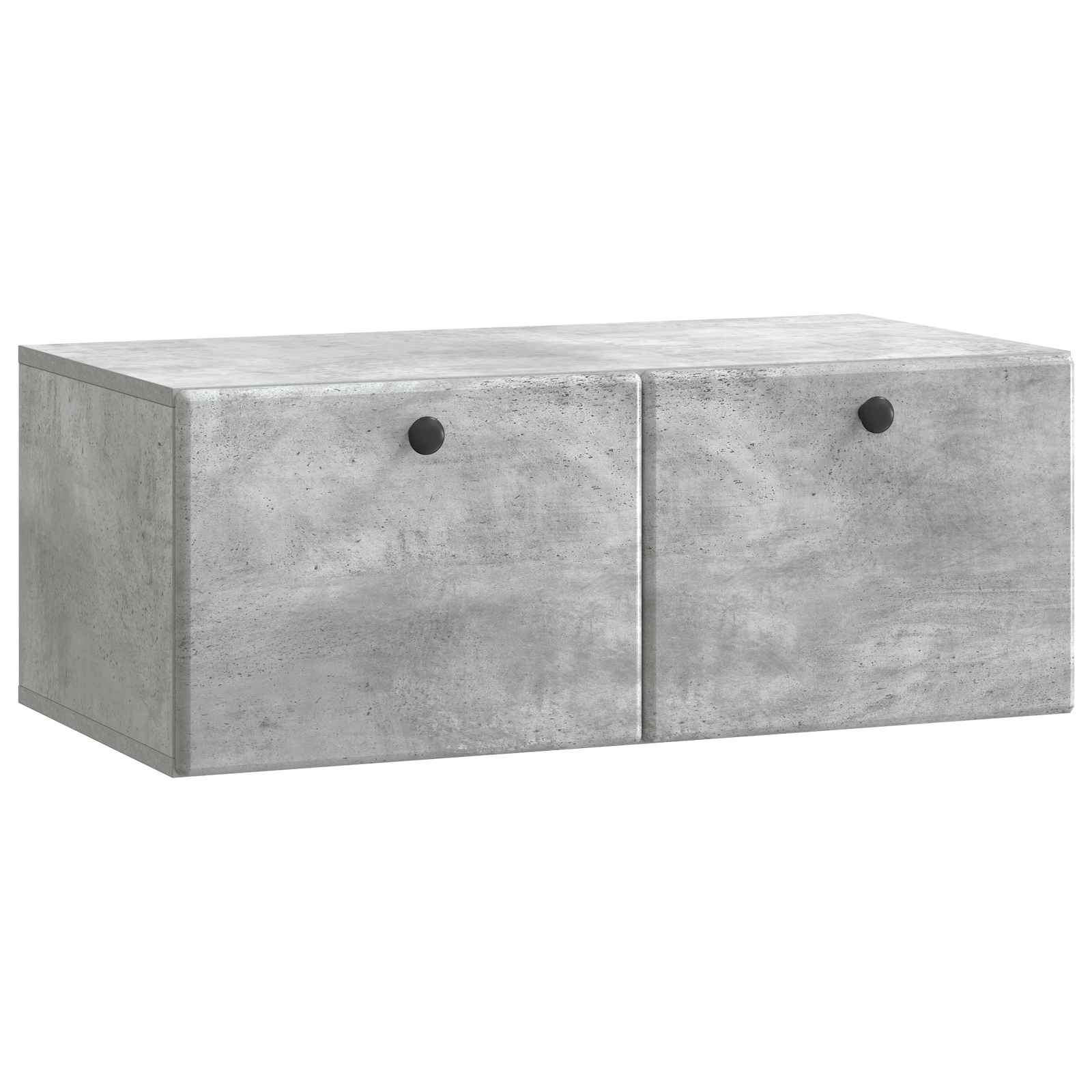 Mueble de TV de pared 59,5 x 31 x 30 cm Blanco Brillante