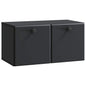 Mueble de TV de pared 59,5 x 31 x 30 cm Blanco Brillante