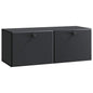 Mueble de TV de pared 59,5 x 31 x 30 cm Blanco Brillante
