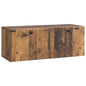 Mueble de TV de pared 59,5 x 31 x 30 cm Blanco Brillante