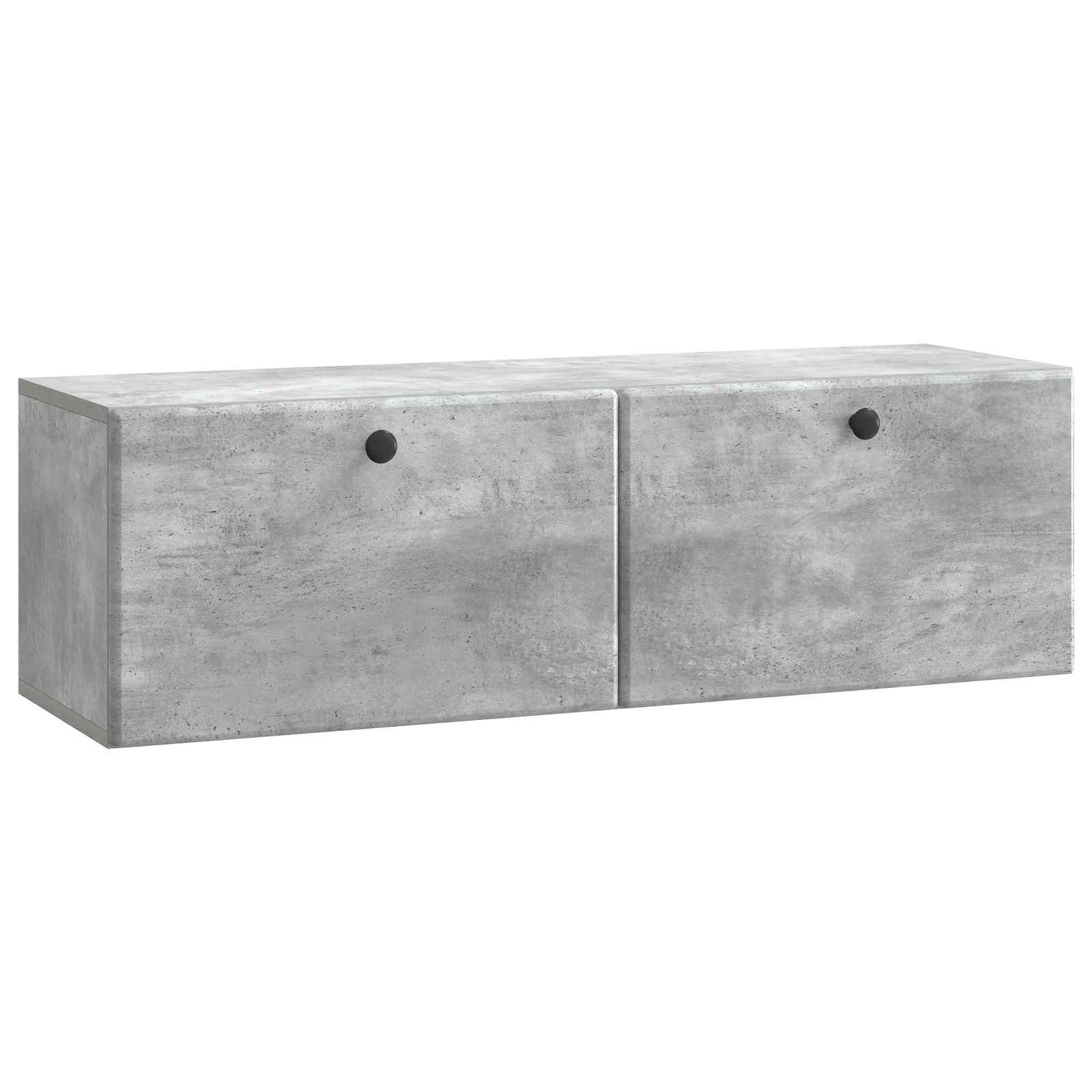 Mueble de TV de pared 59,5 x 31 x 30 cm Blanco Brillante