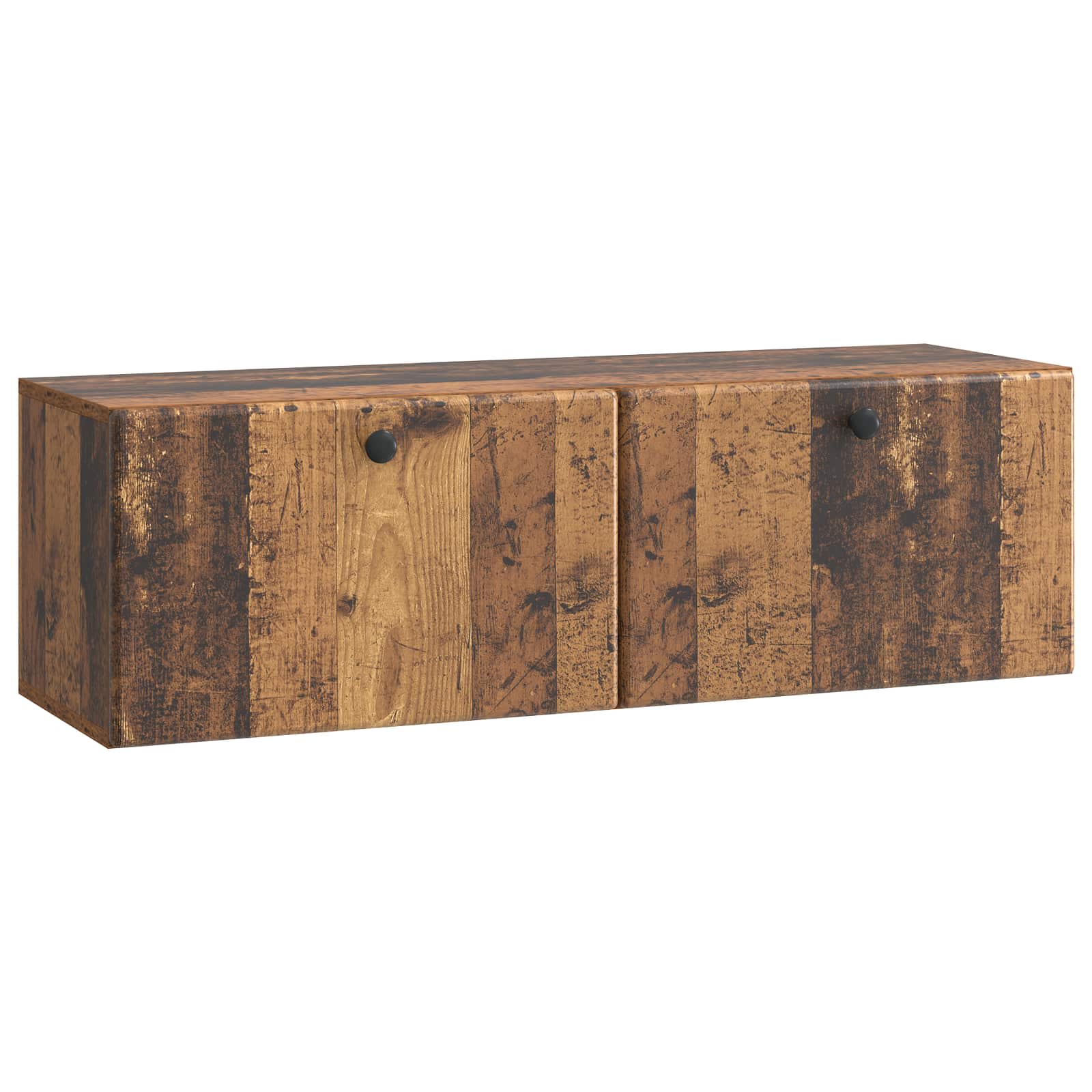 Mueble de TV de pared 59,5 x 31 x 30 cm Blanco Brillante
