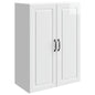 Armario de pared Blanco Brillante 33 x 34,5 x 90 cm