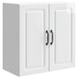 Armario de pared Blanco Brillante 33 x 34,5 x 90 cm