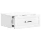 Mesita de Noche de Pared 2 pcs Brillante 49 x 34,5 x 20 cm