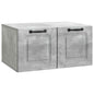 Glossy wall-mounted TV cabinet 59.5 x 31 x 30 cm