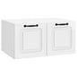 Glossy wall-mounted TV cabinet 59.5 x 31 x 30 cm