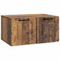 Glossy wall-mounted TV cabinet 59.5 x 31 x 30 cm