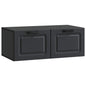 Glossy wall-mounted TV cabinet 59.5 x 31 x 30 cm
