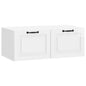 Glossy wall-mounted TV cabinet 59.5 x 31 x 30 cm