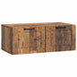 Glossy wall-mounted TV cabinet 59.5 x 31 x 30 cm